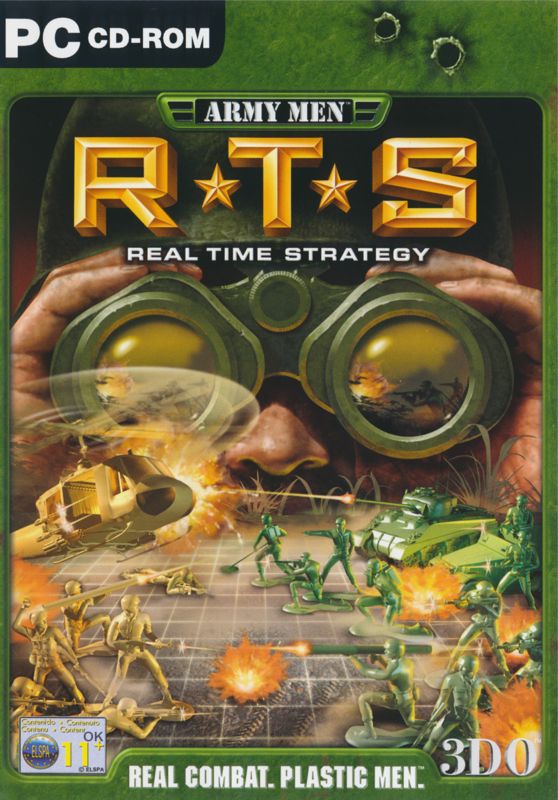 Army Men RTS box art for Playstation 2